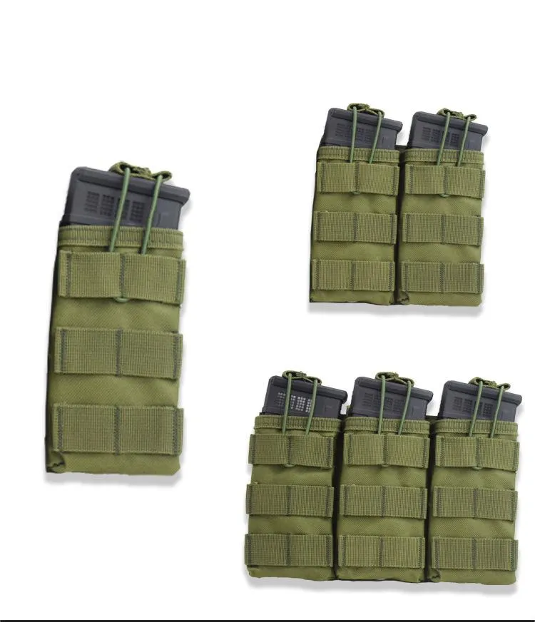 Tactical Vest Single Pack Ak M4 Triple Storage Bag Molle Double Pack Miscellaneous Bag Single Clip Bag