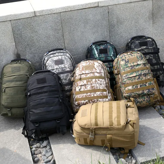 Camouflage Hiking Backpack Laptop Backpack Tactical Multifunctional Backpack