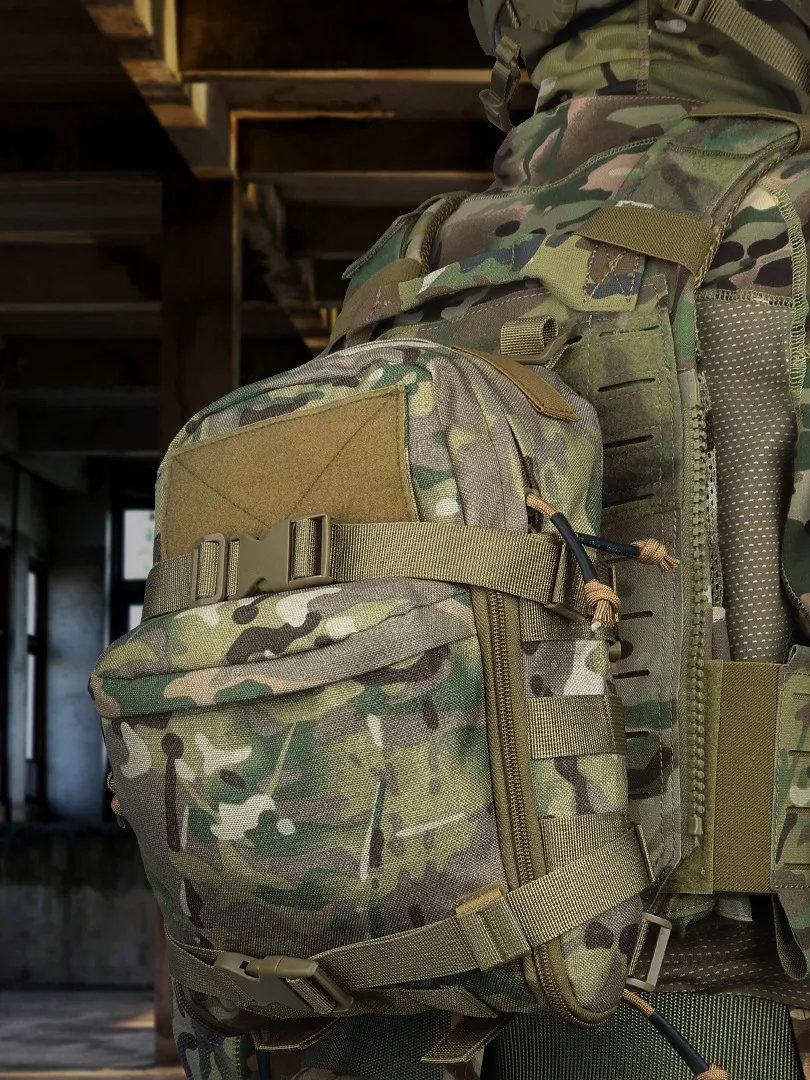 Tactical Water Bag Water Replenishing Backpack Lightweight Molle Bag