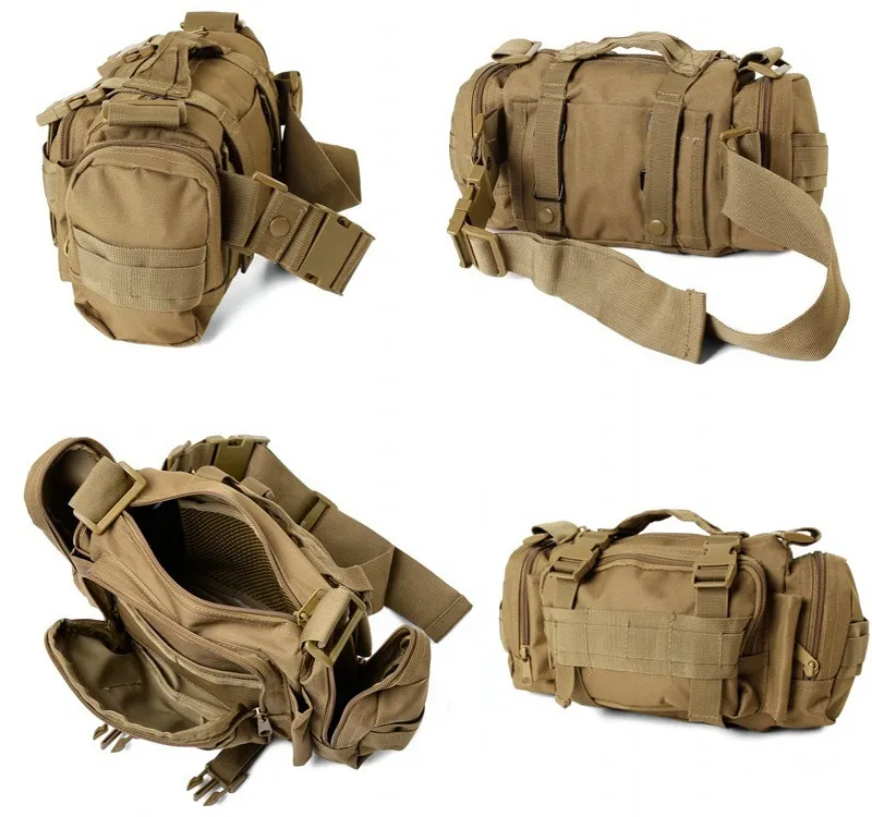 Outdoor Sports 3p Magic Waist Bag Tactical Camo Molle Accessory Waist Bag