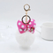 New Color Rex Rabbit Leopard Bow Bag Keychain Fashion Plush Car Hanging Manufacturers
