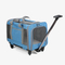 2024 Luxury Airline Approved Trolley Expandable Mesh Travel Pet Carrier Bag for Cats Dogs and Small Animals