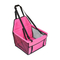 Wholesale Custom Adjustable Pet Car Dog Bed Sturdy PVC Frame Support Portable Booster Dog Pet Car Seat for Small Dogs