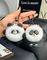 New Soft and Cute Rabbit Red Panda Pendant Personalized Rabbit Hair Car Keychain