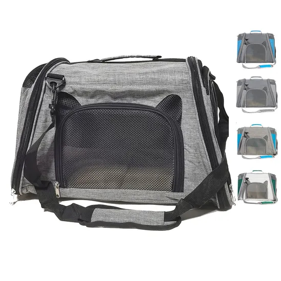 Airline Approved Carrier Soft Sided Travel Dog Carrier Small Medium Cats Puppy Pet Carrier Bag