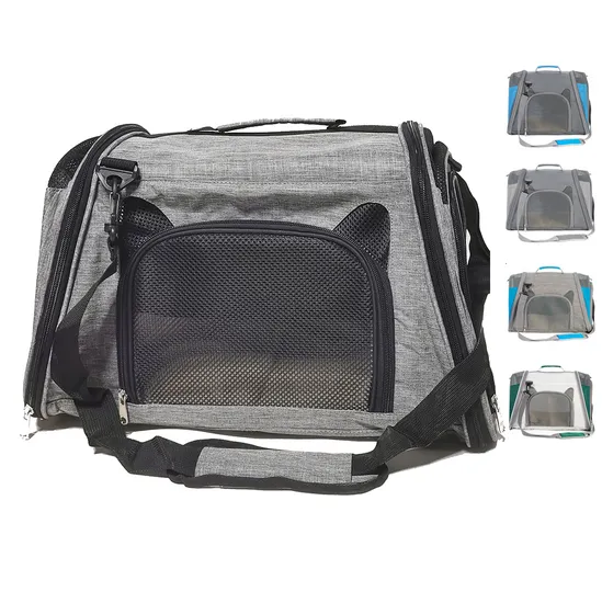 Airline Approved Carrier Soft Sided Travel Dog Carrier Small Medium Cats Puppy Pet Carrier Bag