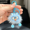 Cute Briquette Duck Keychain Pendant Hangings Doll for Vending Machine Stuffed Plush Cute Briquette Duck Keychain