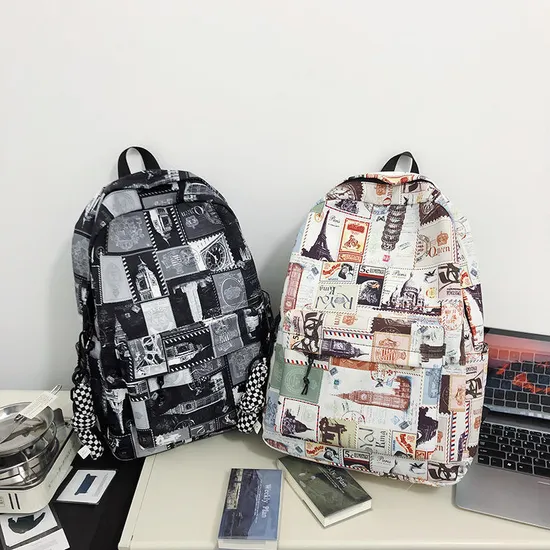 New Fashion Large Capacity Women Backpack Waterproof Oxford Backpack Sports Backpack for Women Men