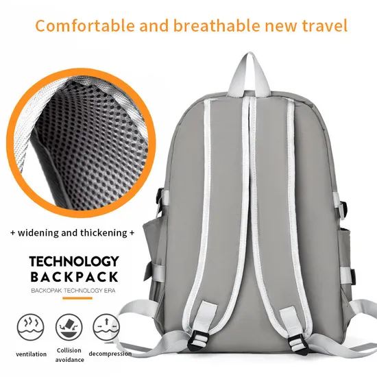 New Men′s Business Girls Leisure Travel Bags Student School Computer Laptop Backpack
