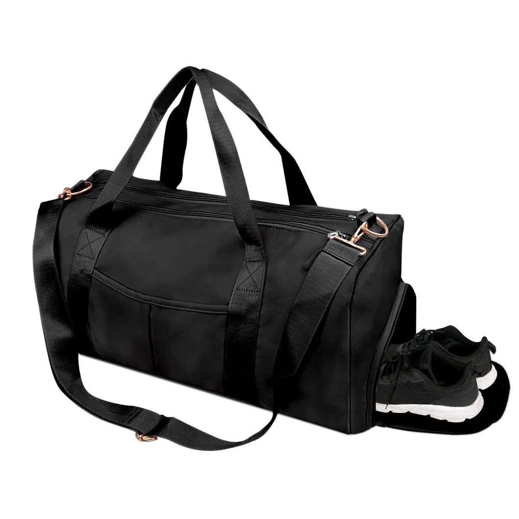 Travel Bag Outdoor Sports Luggage Waterproof Custom Print Duffel Oxford Gym Bag