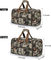 Custom Factory Low Price High Density Cotton Canvas Duffle Bag for Travel 50L Duffel Overnight Weekender Bag
