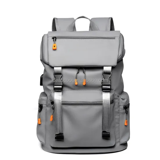 Men′s Backpack Business Casual Large Capacity Travel Bag Computer Backpack School Student Schoolbag