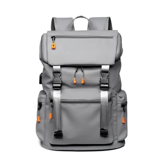 Men′s Backpack Business Casual Large Capacity Travel Bag Computer Backpack School Student Schoolbag