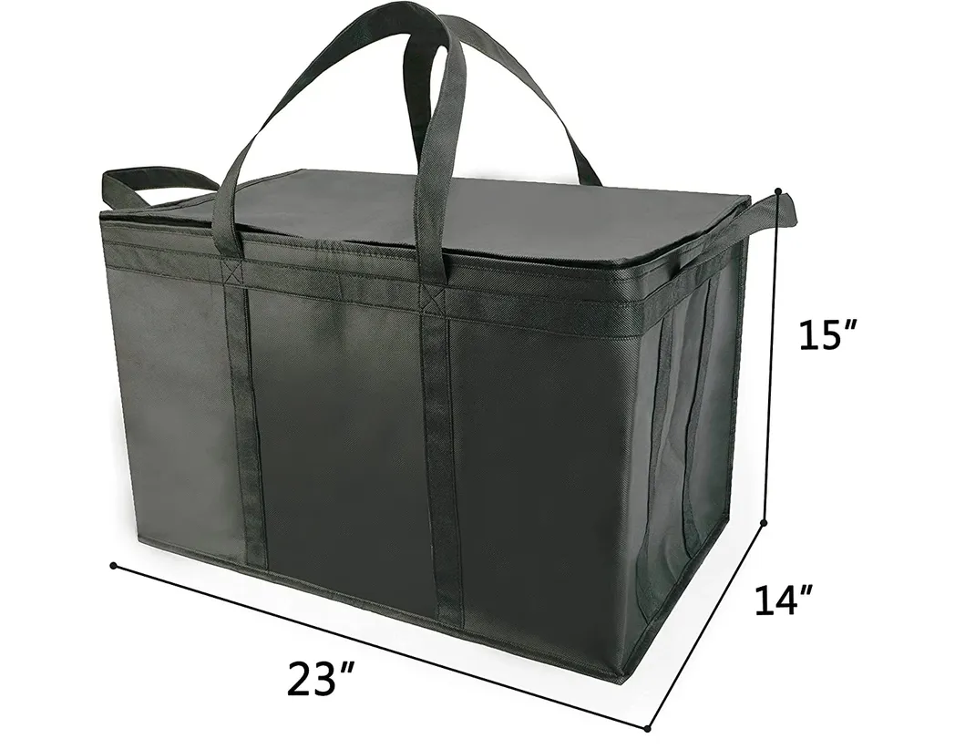 Custom Lightweight Waterproof Thermal Delivery Food Cooler Bag