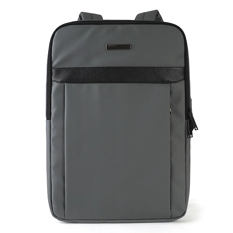 Customized High-Quality Durable PU Material Backpack New Business Travel Laptop College Backpack for Men