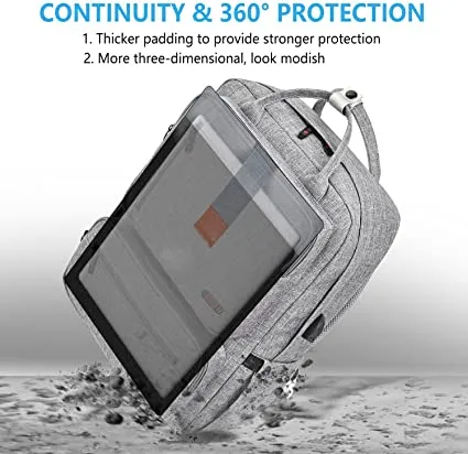 Theft Durable Laptop Travel Work Business College Waterproof Student School USB Computer Bag Bookbag Backpack