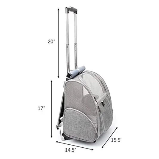 Factory Custom Wholesale Hight Quality Pet Backpack Carrier Oxford Mochila Cat Backpack for Travelling Strolling Outdoor