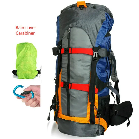 Factory Custom Outdoor Sports Waterproof Mountaineering Backpack Camping Hiking Backpack