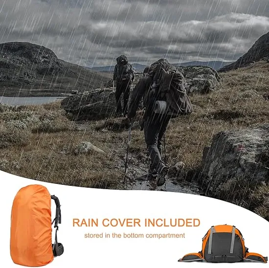 OEM Custom High Quality Waterproof Outdoor Multifunction Camping Backpack for Travelling Hiking Backpack Camping Bag