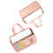 Custom Colors Large Capacity Water Resistant Makeup Cosmetic Bag Portable Travel Clear Toiletry Bag
