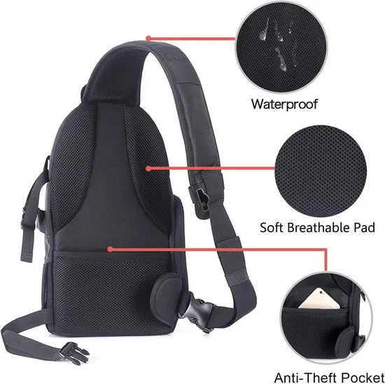 Factory Customized Shoulder Camera Bag Waterproof Multifunctional Photography SLR Camera Bag