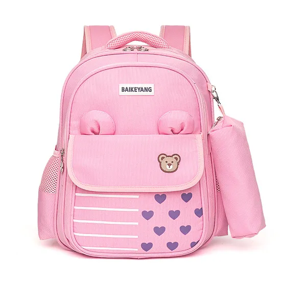 Wholesale of Children′s Backpacks Korean Version Reflective Backpacks for Primary School Students
