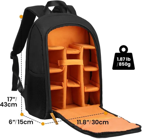 Factory Customized Photography Backpack Large Capacity SLR Outdoor Backpack Camera Backpack