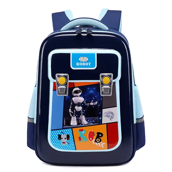 New Primary School Student Astronaut Dinosaur Unicorn Melody Mermaid 3D Hard Shell Backpack for Grades 1 to 6
