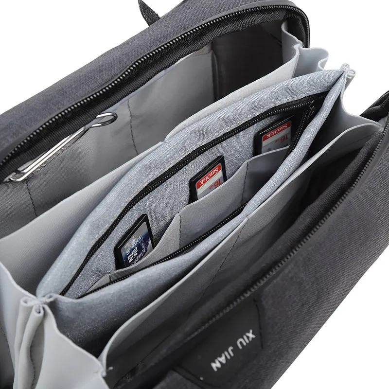 Convenient Digital Accessory Storage Camera Battery Memory Card Cosmetics Bag