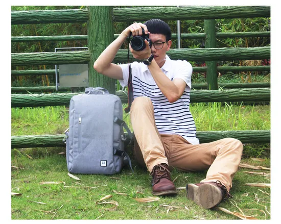 Factory Sales SLR Camera Backpack Fashionable Waterproof Digital Outdoor Travel Camera Backpacks
