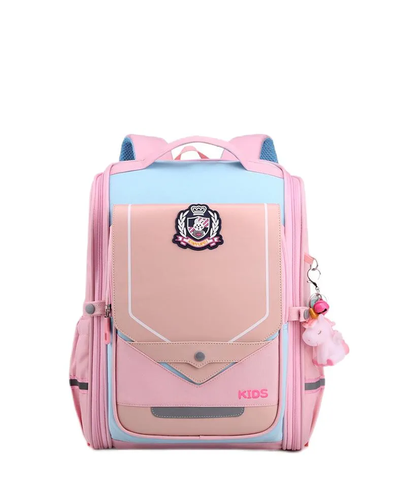New Space Backpack for Elementary School Students From Grades 1 to 6 Lightweight Spine Protection for Boys and Girls