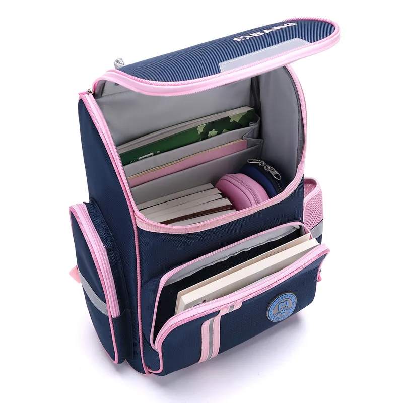 Primary School Backpack Female Student Children&prime;s Large Capacity Lightweight Backpack