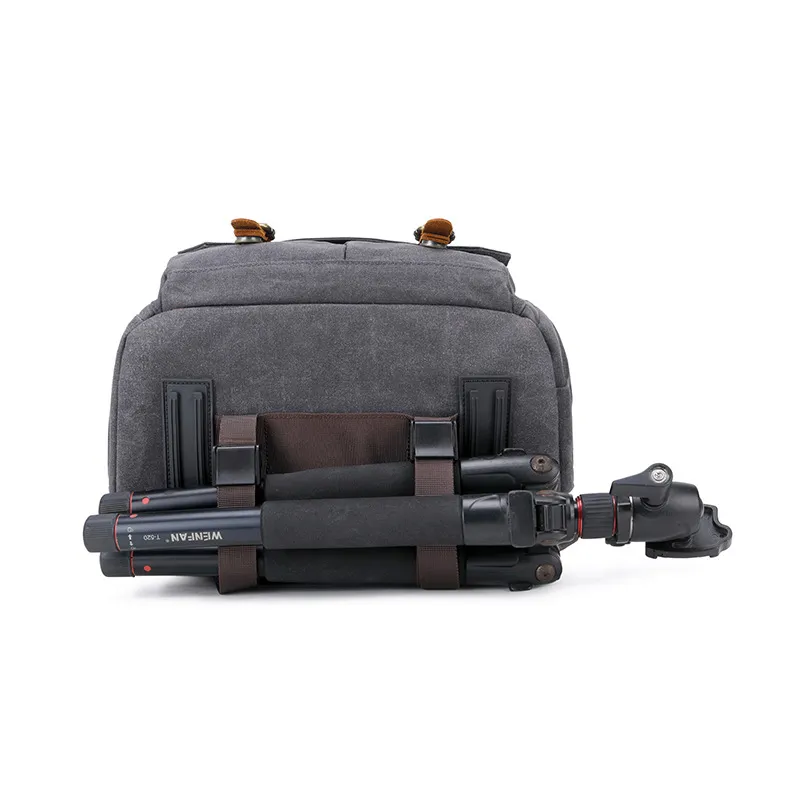 SLR Camera Bag Waterproof and Anti-Theft Large Capacity Canvas Drone Backpack