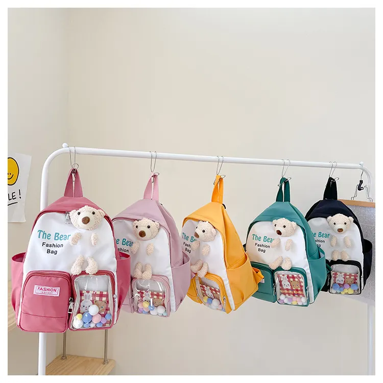 New Children&prime;s Backpack Cartoon Backpack Breathable and Wear-Resistant Backpack