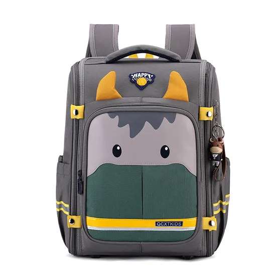 New Shoulder Backpack for Elementary School Students Boys and Girls Cute Cartoon Lightweight Backpack