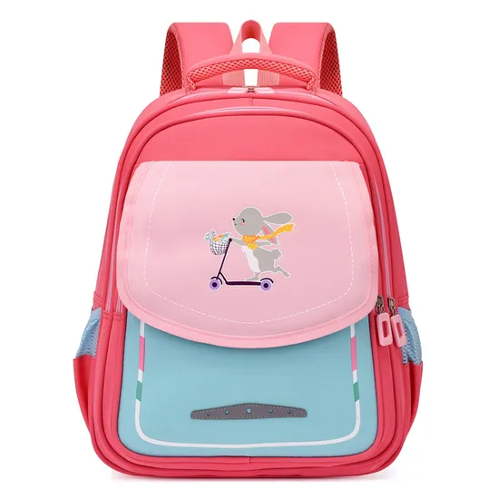Primary School Backpack for Boys and Girls, Comfortable, Breathable, Splash Proof Children′s Backpack, Lightweight Foreign Trade Backpack