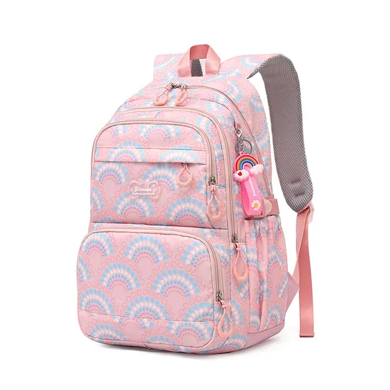 New Student Backpack for 4th -6th Grade Girls with Large Capacity Load Reducing Backpack