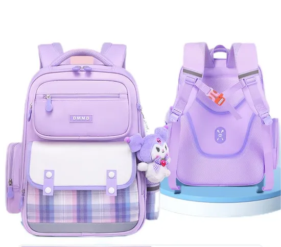 2024 New Oxford Cloth Children′s Primary School Backpack with Splash Proof Backpack Wear-Resistant and Large Capacity