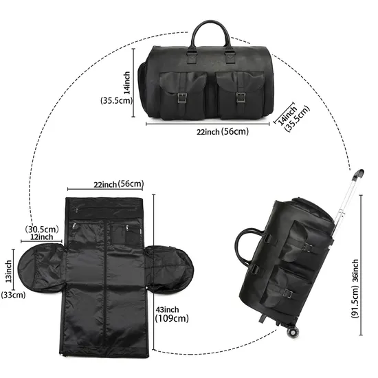 Suit Bag Cross-Border New Clothing Luggage Bag Large Capacity Foldable Customized by Manufacturers