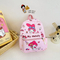New Kindergarten School Backpack Cute Large Capacity Nylon Letter Lightweight Children′s Backpack