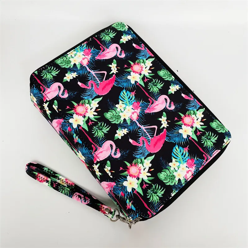 Oxford Cloth Large Capacity Printed Multi-Color Pencil Case Student Stationery Bag 200 Hole Art and Painting Storage Pencil Case