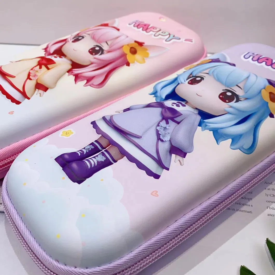 New EVA Pencil Case Stationery Box Student Cute Cartoon 3D Pencil Case