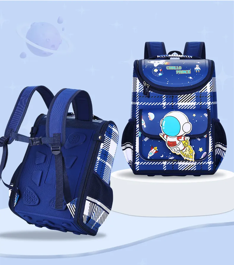 2024 New Children&prime;s School Backpack Primary School Waterproof Children&prime;s School Backpack