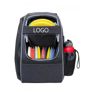 Customized Logo Outdoor Sports Wear Resistant Waterproof Frisbee Bags Lightweight Flying Disc Practice Golf Backpack