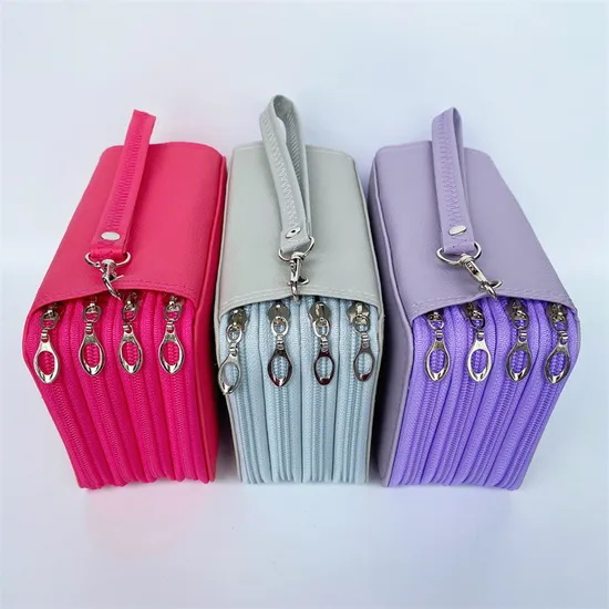Large Capacity PU Pencil Case 72 Color Student Pencil Case Stationery Box Art Drawing Pencil Case