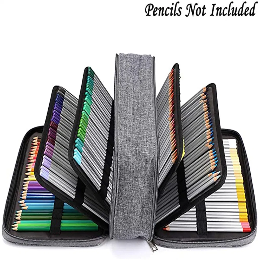 New Portable Large-Capacity Pencil Case for Storing 300 Pencils Art Painting Stationery Bag