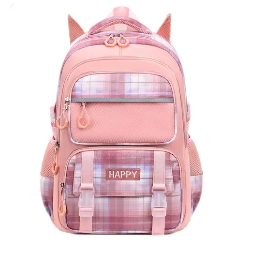 New Shoulder Protection for Girls New Spine Protection Elementary School Students Backpack