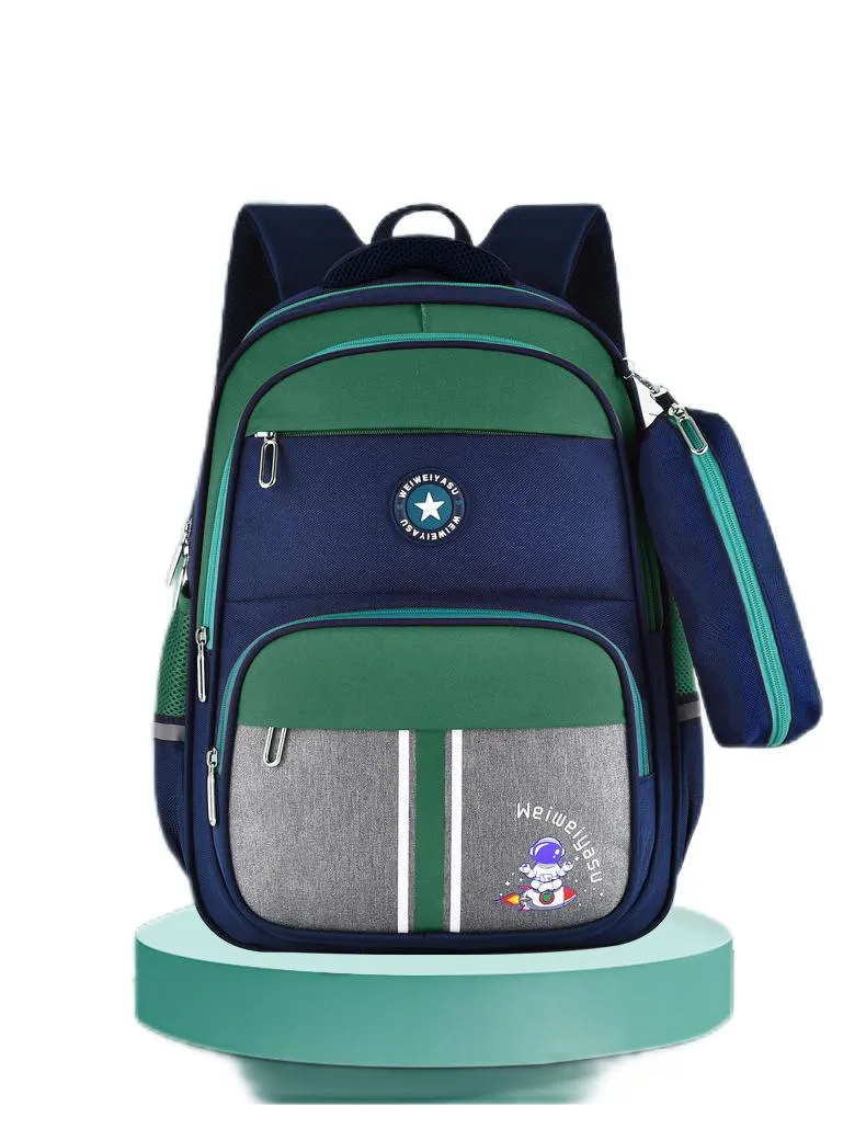 Large Capacity Wheel Style Backpack Lightweight Load Reducing Backpack