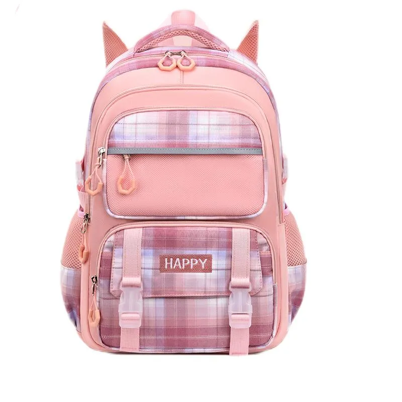 New Shoulder Protection for Girls New Spine Protection Elementary School Students Backpack