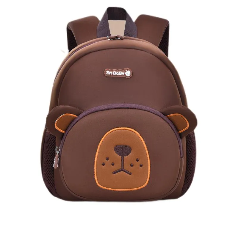 New Kindergarten Backpack for Boys Cartoon Backpack for Children Cute Mini Baby Backpack